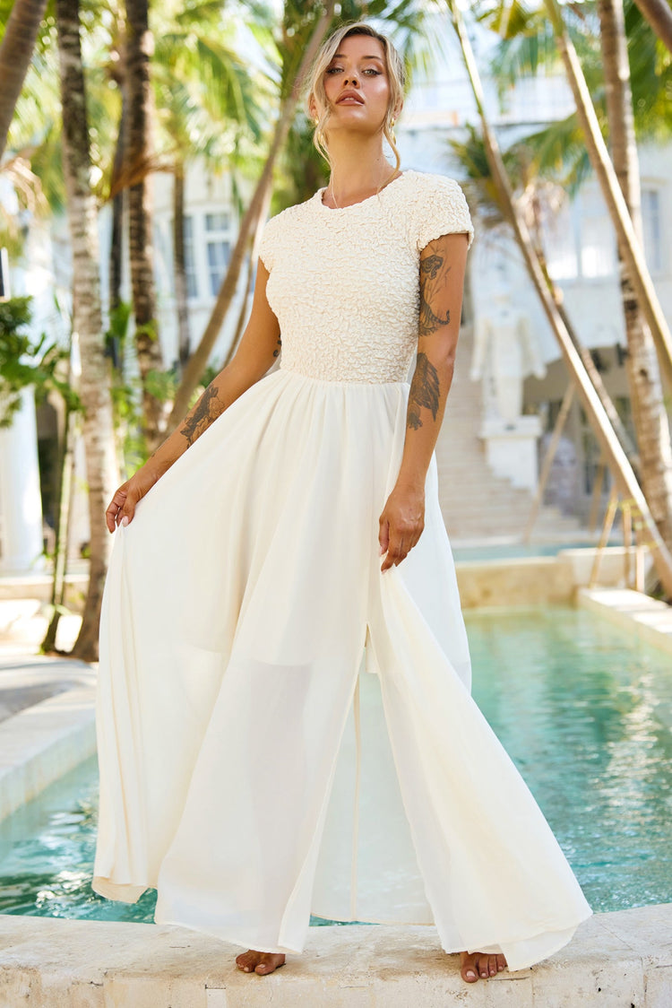 Dream Design Maxi Dress - Ivory