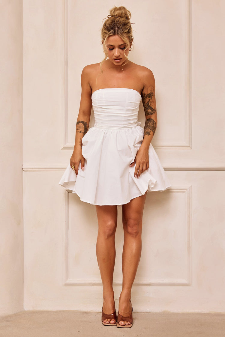 Sugar Crush Mini Dress - White