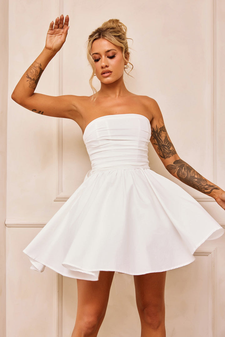 Sugar Crush Mini Dress - White