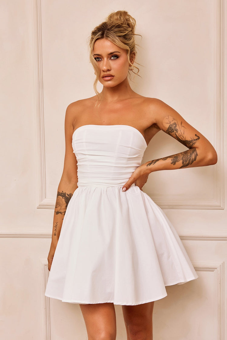 Sugar Crush Mini Dress - White