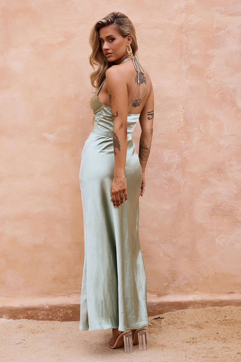 Angele Maxi Dress - Sage