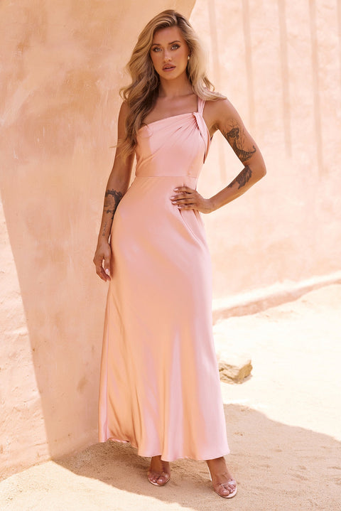 Serene Sway Maxi Dress - Blush