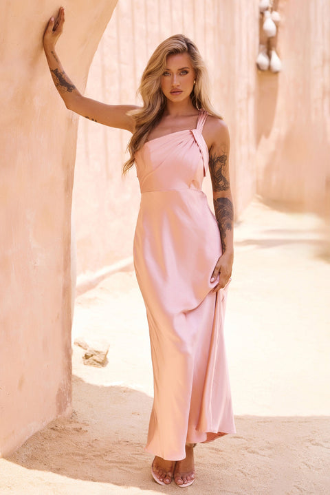 Serene Sway Maxi Dress - Blush