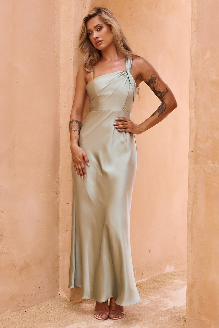 Serene Sway Maxi Dress - Sage