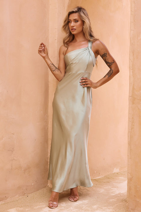 Serene Sway Maxi Dress - Sage