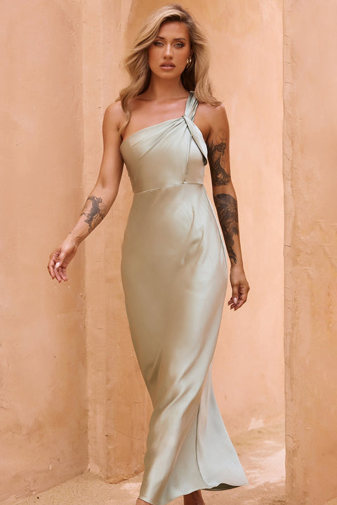 Serene Sway Maxi Dress - Sage