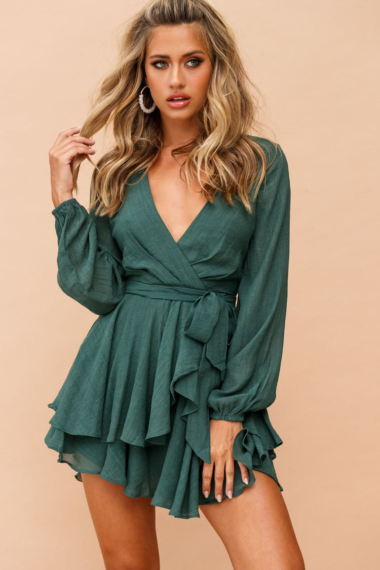 Sweet Scarlett Dress - Green