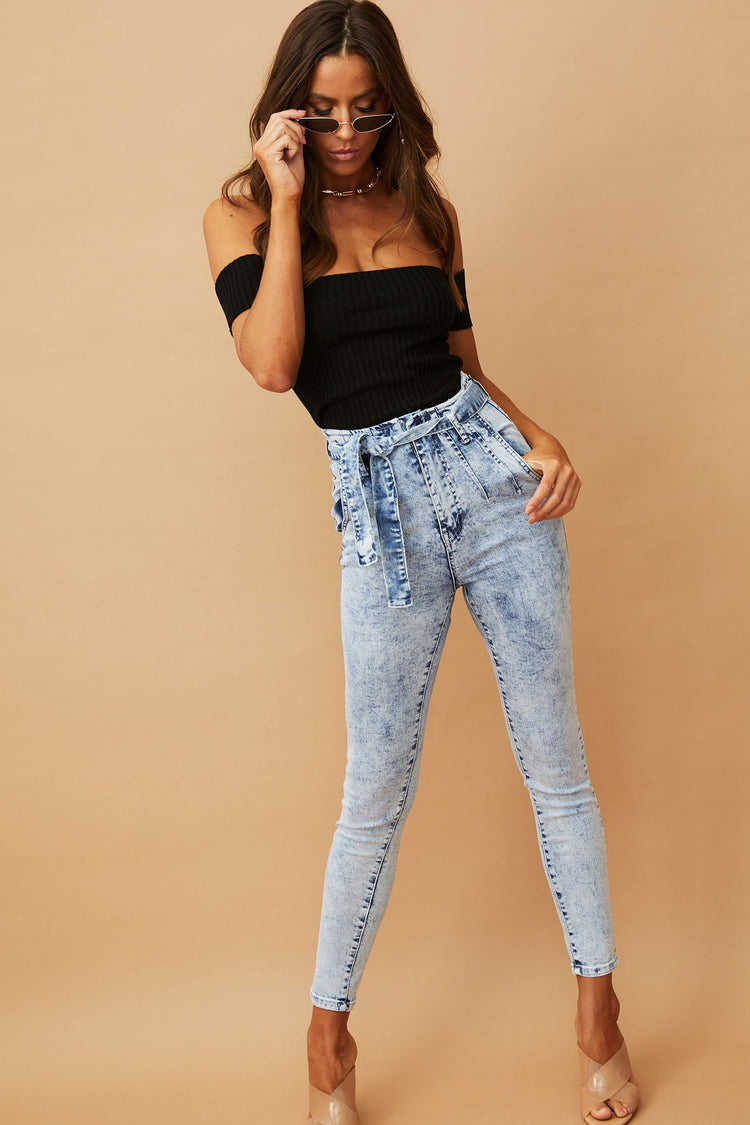 Double Standards Denim Jeans - Blue