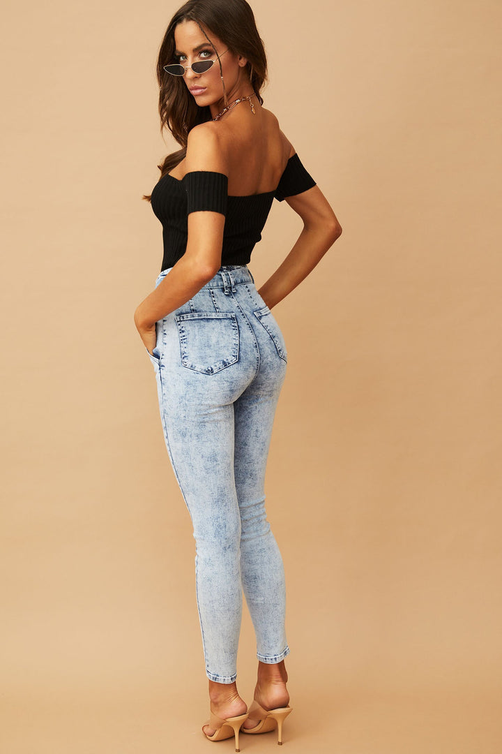 Double Standards Denim Jeans - Blue