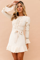 Saddle Up Dress - Beige | Sage and Paige AUS.