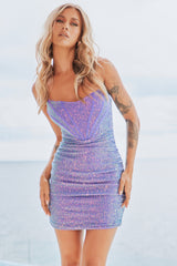 Venus Mini Dress - Purple Multi