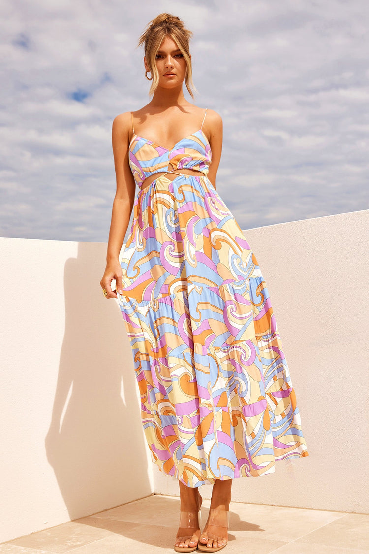 Shine For You Maxi Dress - Multi