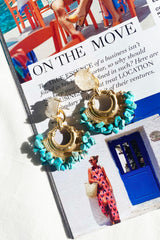 Abigail Earrings - Turquoise