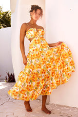 Forever Yours Maxi Dress - Yellow