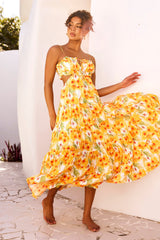 Forever Yours Maxi Dress - Yellow