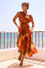 Always Yours Maxi Dress - Orange