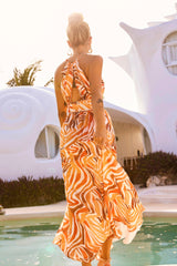 Lorena Maxi Dress - Orange