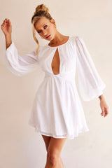 Tara Mini Dress - White