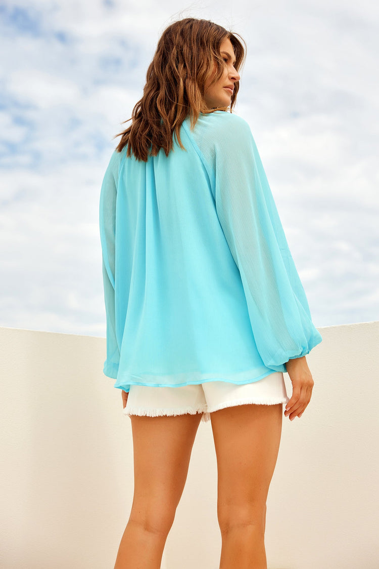 Osiris Blouse - Blue