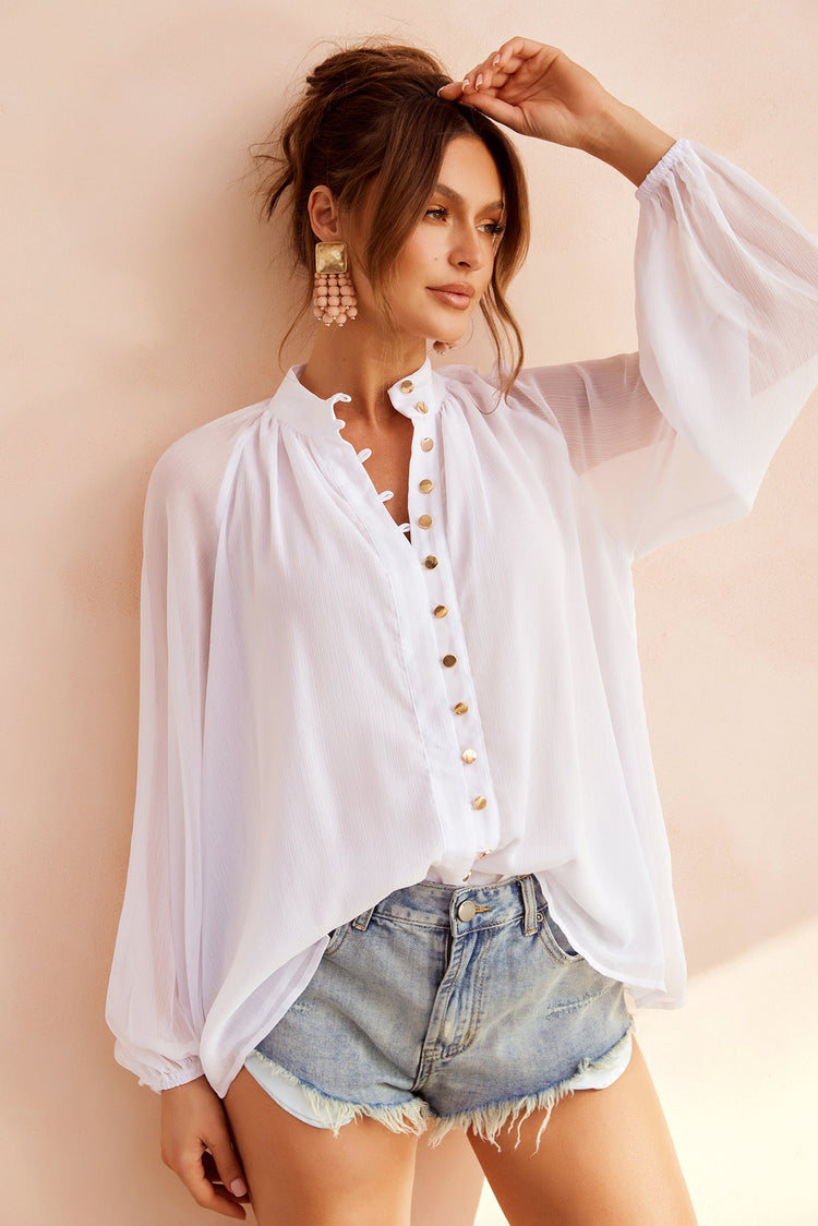 Osiris Blouse - White