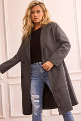 Beautiful Escape Coat - Charcoal