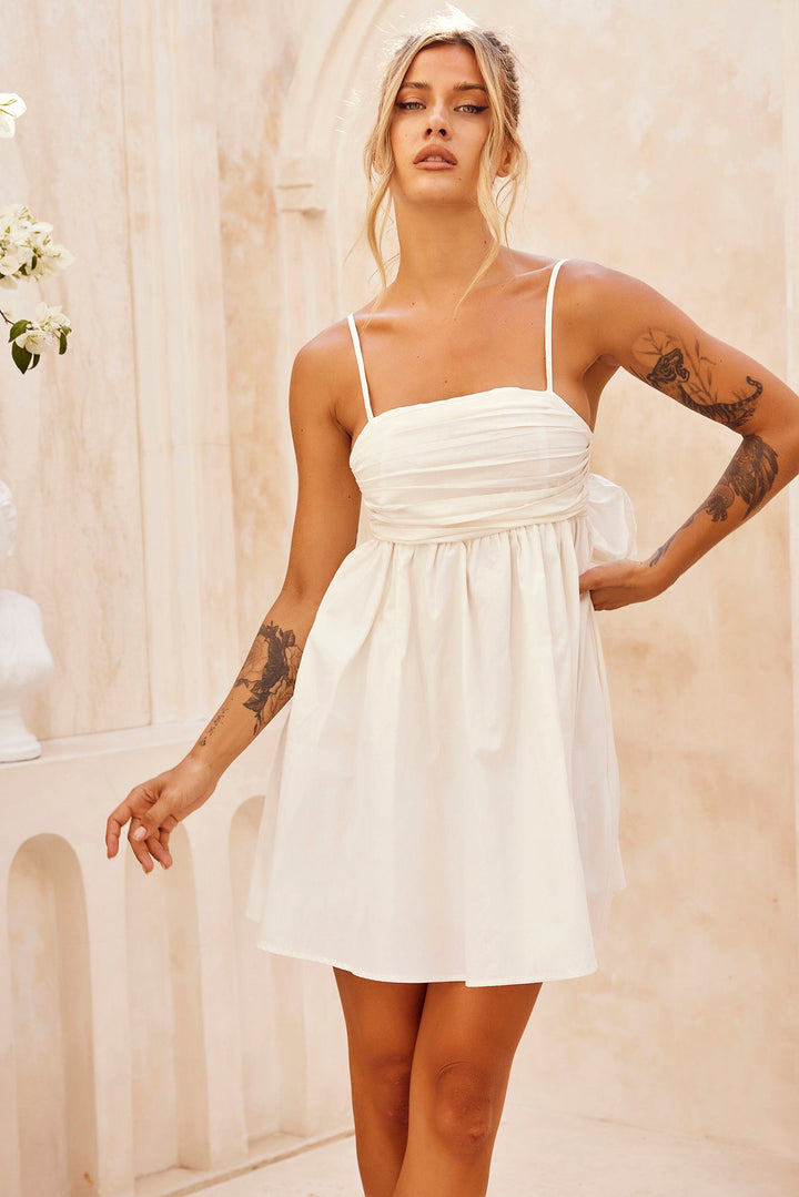 Little Touch Mini Dress - White