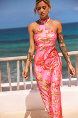 Dream On Georgia Maxi Dress - Pink