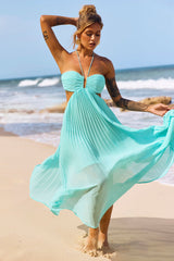 Martini Maxi Dress - Sea Green