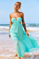 Martini Maxi Dress - Sea Green