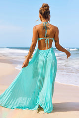 Martini Maxi Dress - Sea Green