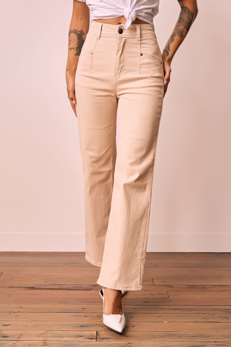 Ebbey Jeans - Beige