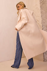 Opal Swing Coat - Cream