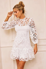 Soul Grace Mini Dress - White