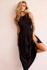 Just Looking Maxi Dress - Black