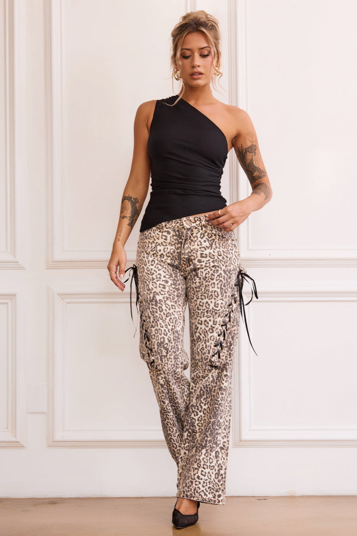 All Out Jeans - Leopard