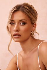 Lets Voyage Earrings - Gold